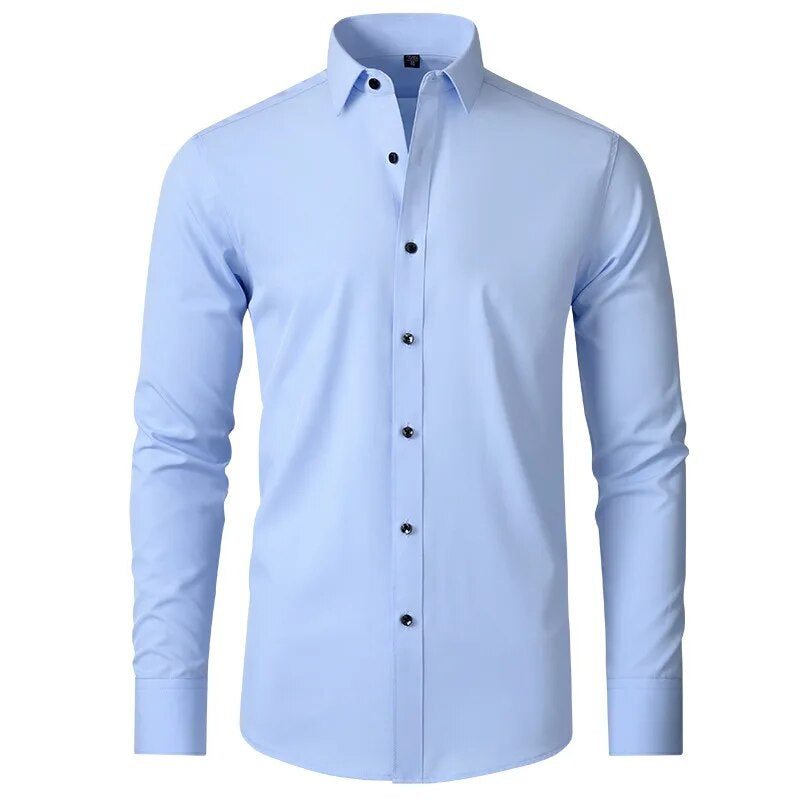 Dam Chemise Business Elastisk Stil 2