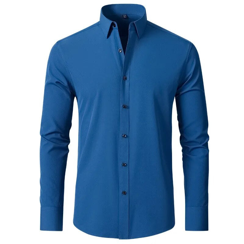 Dam Chemise Business Elastisk Stil 3