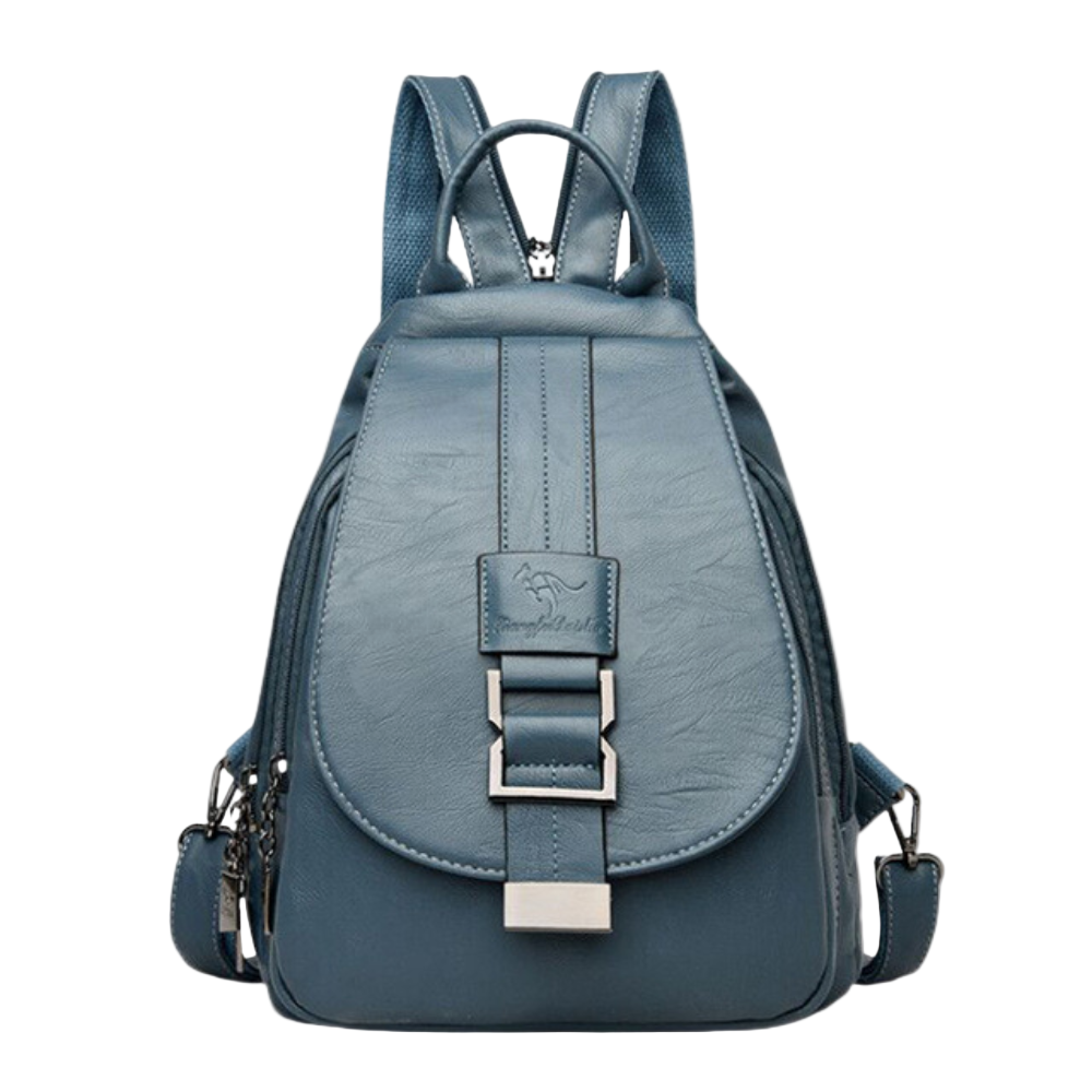 Dam Ryggsäck i PU-läder Trendig Design för Vardag och Äventyr 0