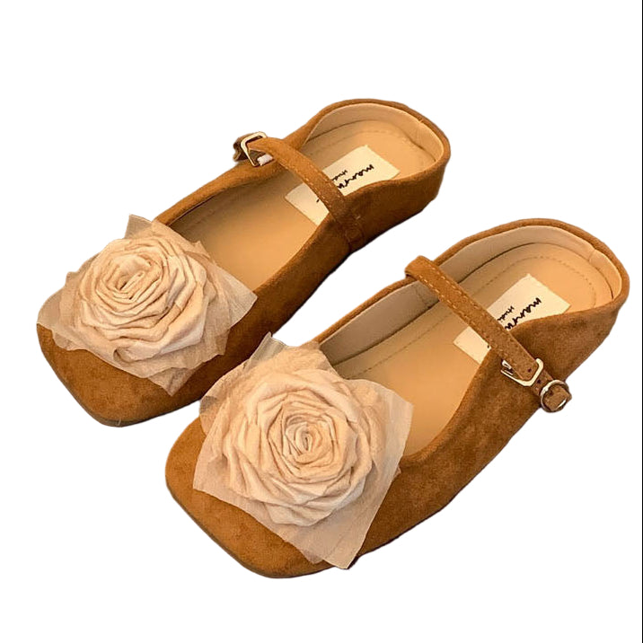 Dam Sandaler Blommönster Öppen Tå för Sommar 4