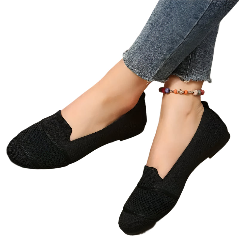 Dam Slip-On Skor med Fuskpäls och Avslappnad Stil 0