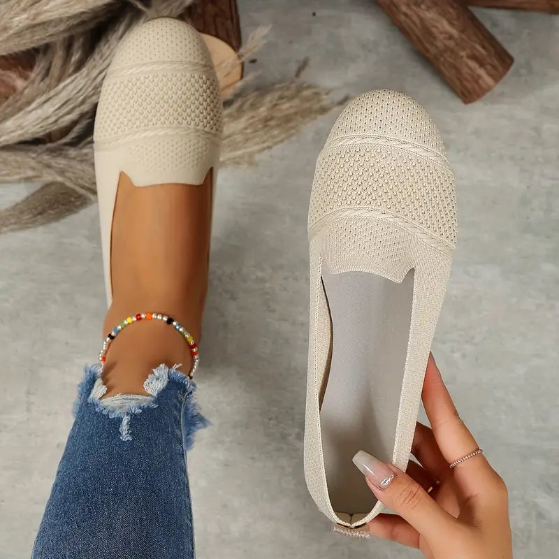 Dam Slip-On Skor med Fuskpäls och Avslappnad Stil 2