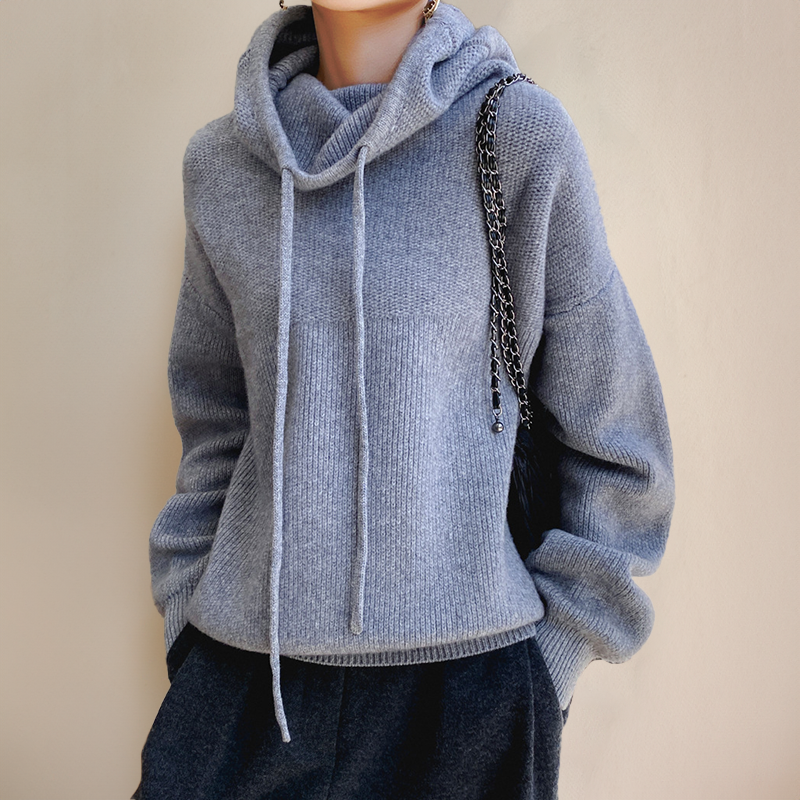 Dam Tröja Turtleneck Höststil 2