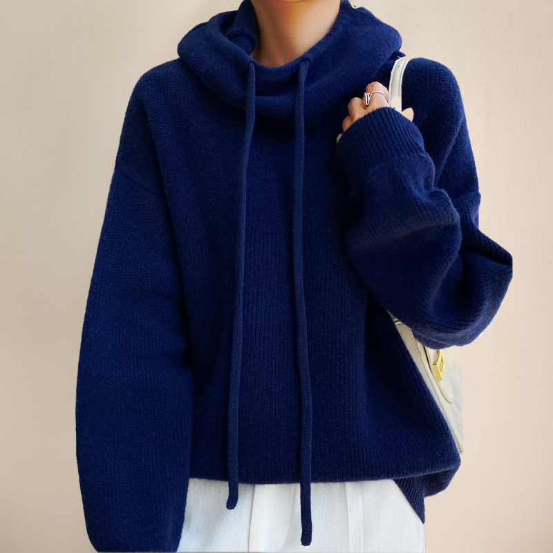 Dam Tröja Turtleneck Höststil 7