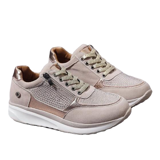 Dam Vandringssko Modern Design med Halkfri Sula och Praktisk Dragkedja 1