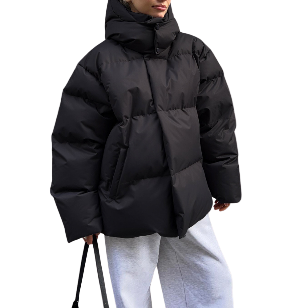 Dam Vinterjacka med Isolerande Design 0