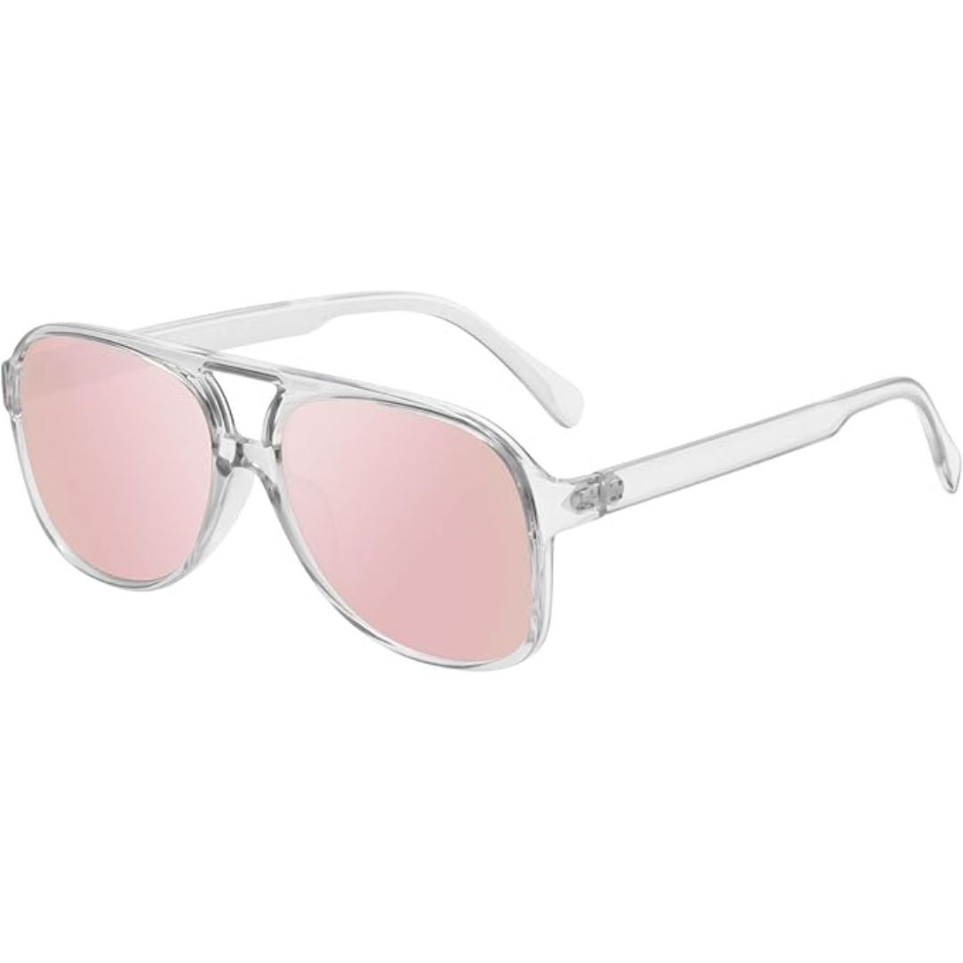 Damens Retro Solglasögon Aviator med UV400-skydd 5