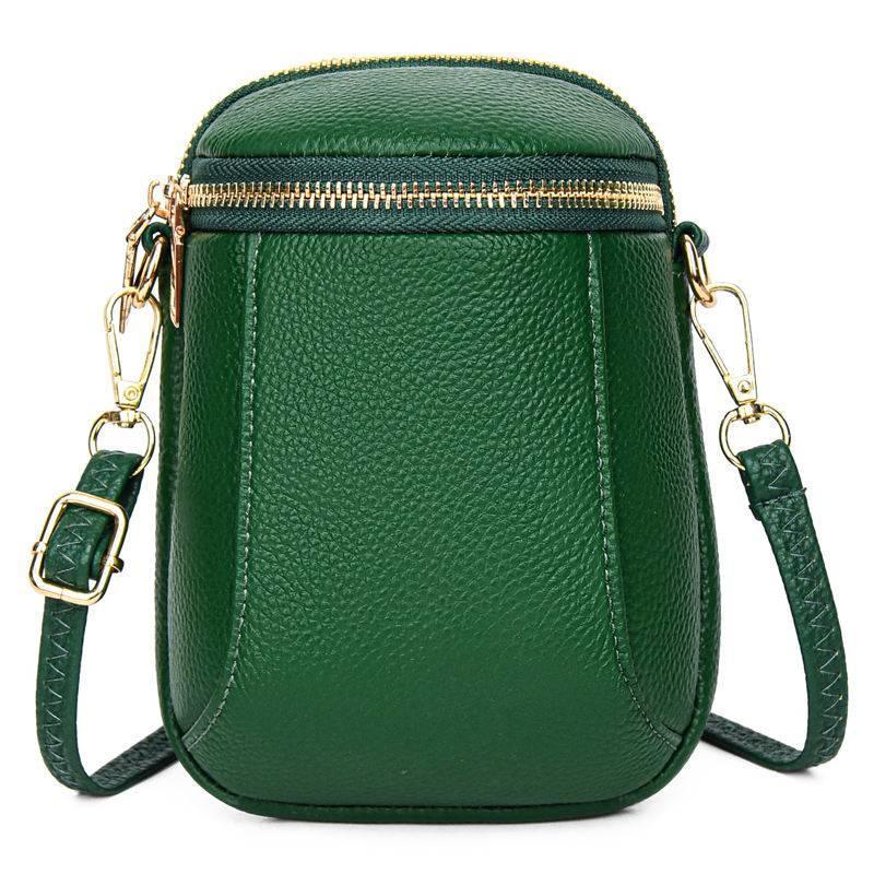 Damernas Crossbody Väska Kompakt Veganskt Läder 7