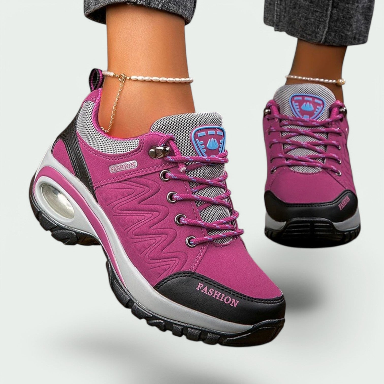 Damernas Slip-On Skor Vattentåliga Syntetiska Material 2