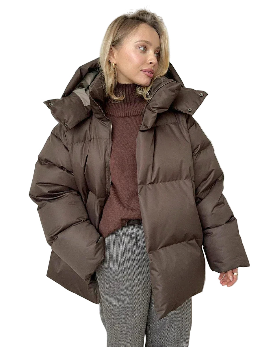 Damernas Vinterjacka Oversized 1