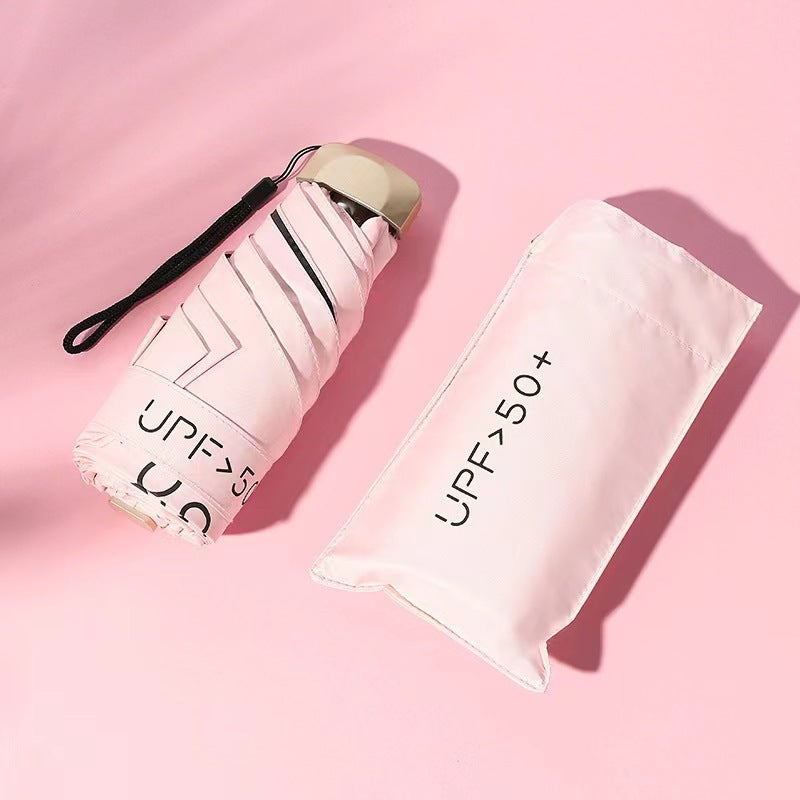 Damparaply Kompakt Med UV-Skydd Feminint Design 0
