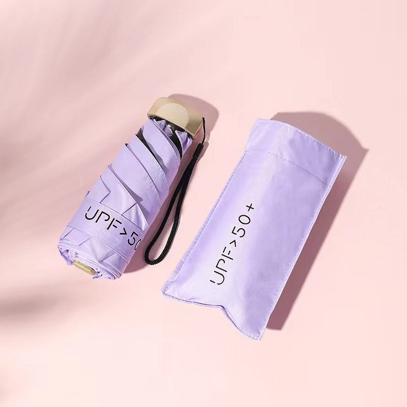 Damparaply Kompakt Med UV-Skydd Feminint Design 11