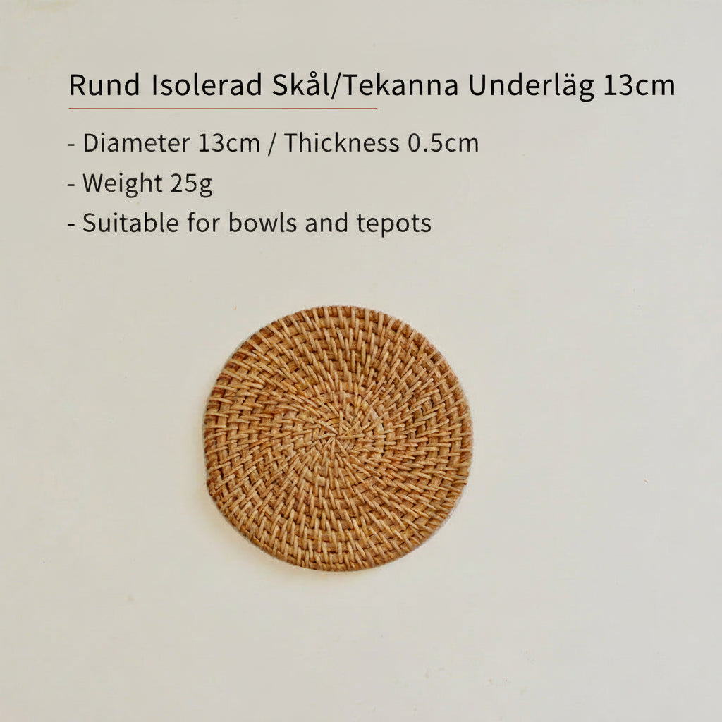 Dams Glasunderlägg Handgjord Stilren Design 3