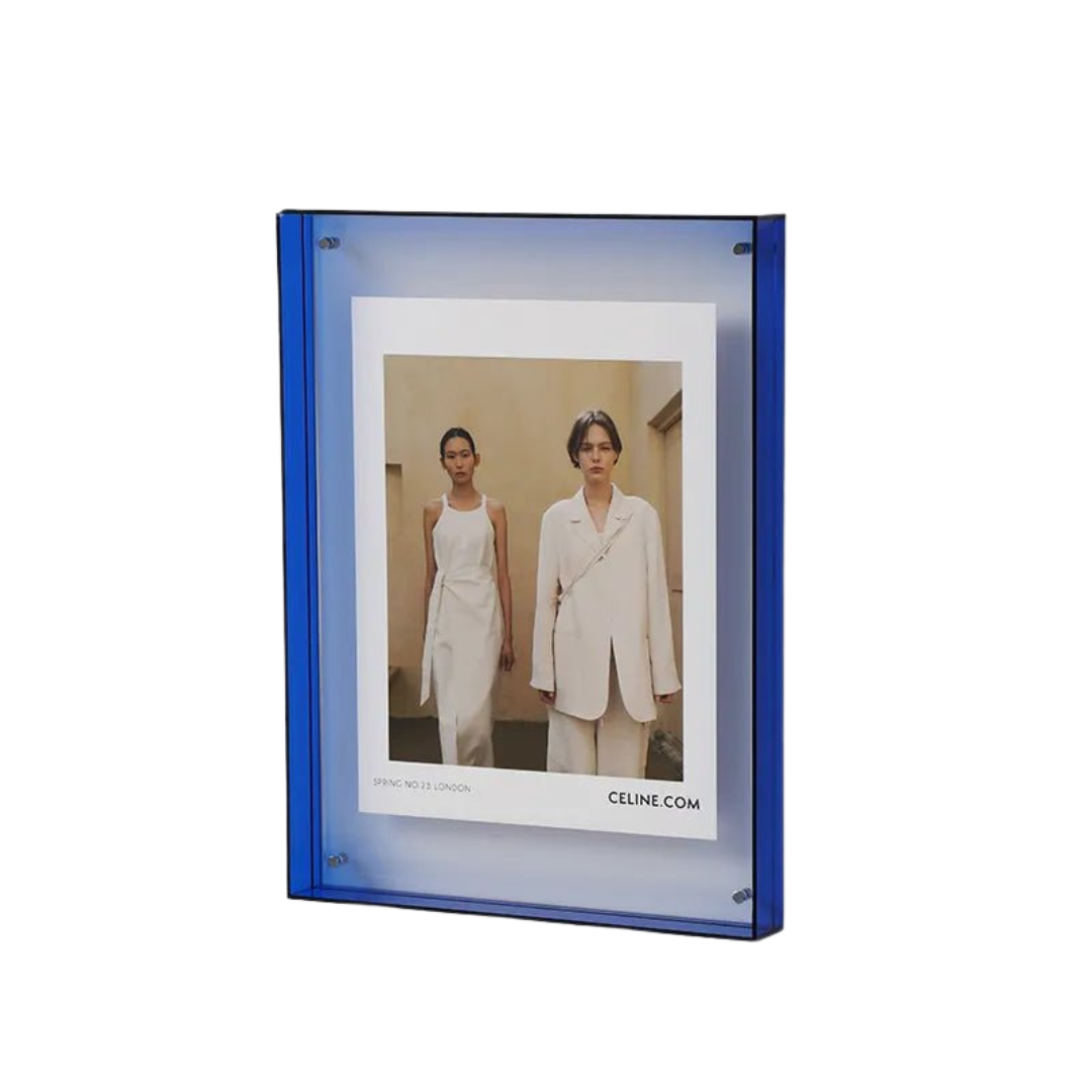 Dekorativ Fotoram i Transparent Akryl