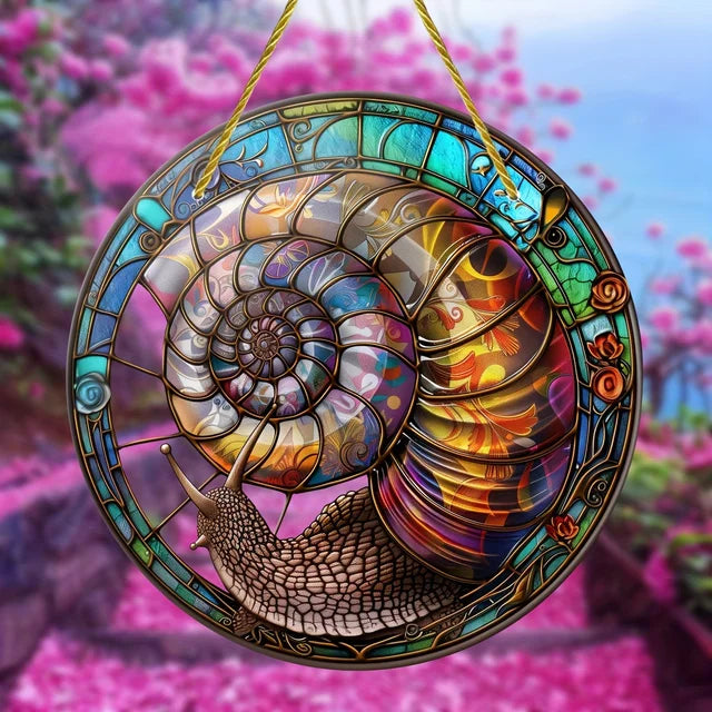 Dekorativ Solfångare Jättesnigel för Utomhusbruk 3