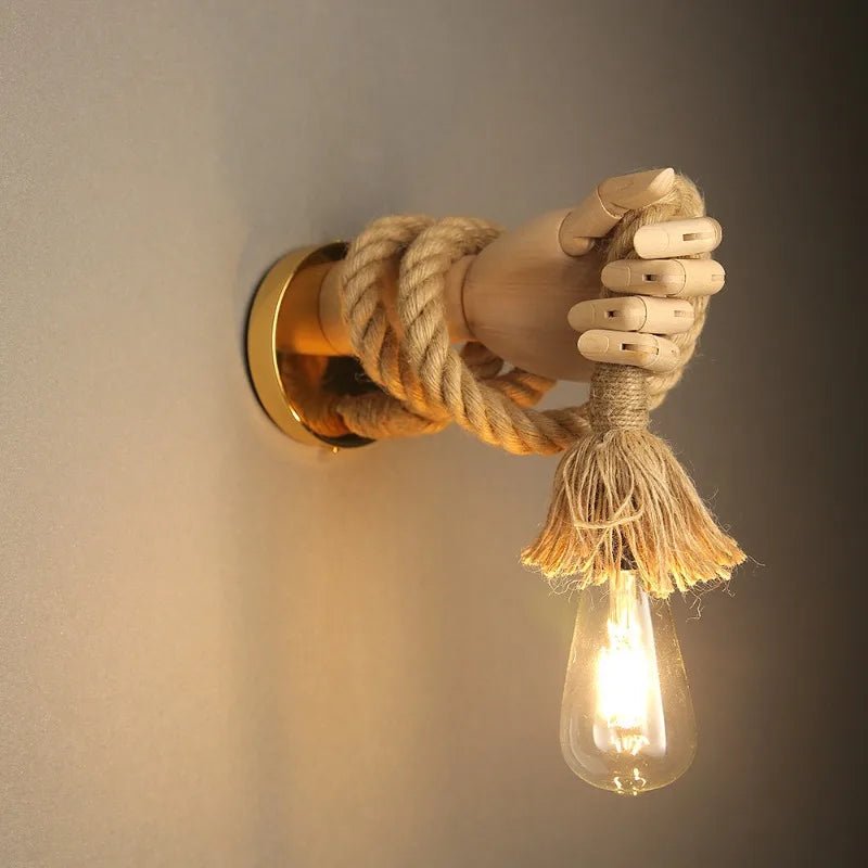 Dekorativ Vägglampa för Inomhusbruk i Retro Stil 0