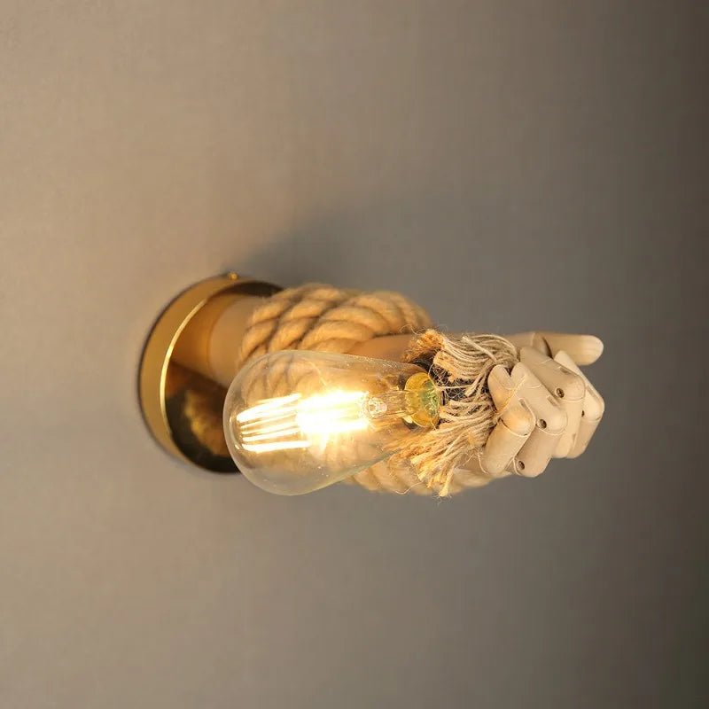 Dekorativ Vägglampa för Inomhusbruk i Retro Stil 1