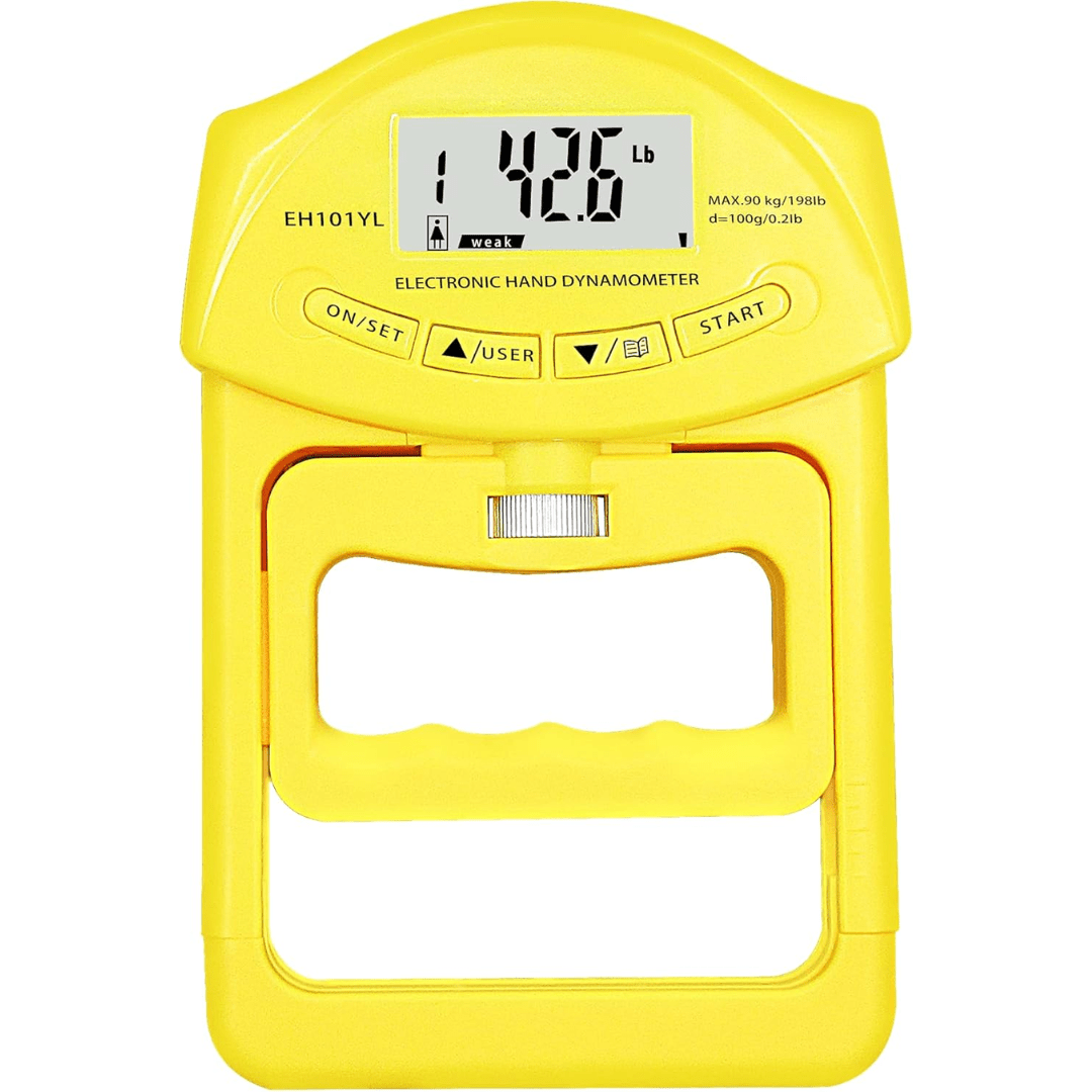 Digital Handdynamometer för Greppstyrka Mätning Kompakt Design 8