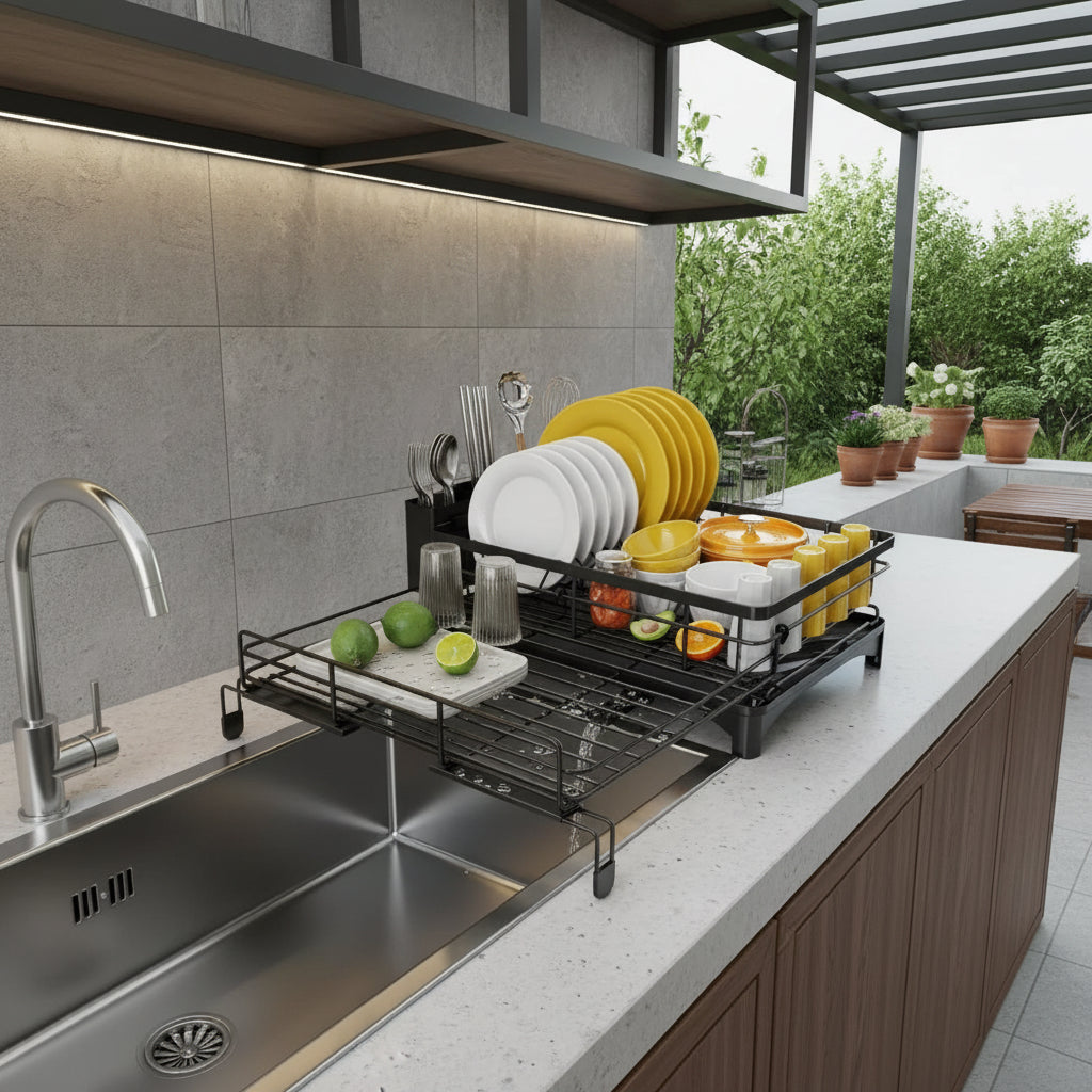 Diskavlopp för kök med modern design 5