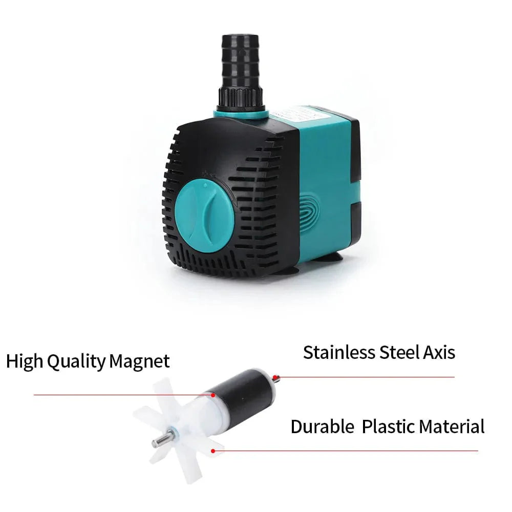 Dränkbar Vattenpump för Akvarium och Fontäner 3
