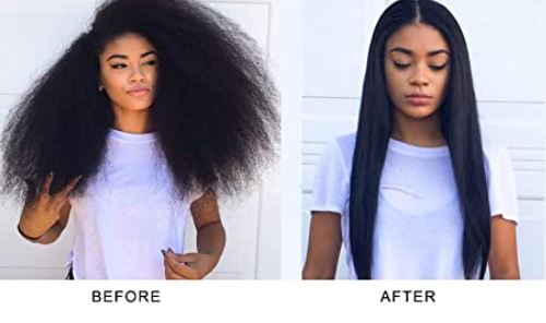 Elektrisk Hårkam för Rakt Hår 2