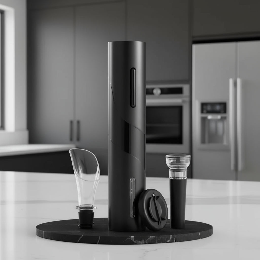 Elektrisk Korkskruvset Med Smart Design och Uppladdningsbar Funktion 3