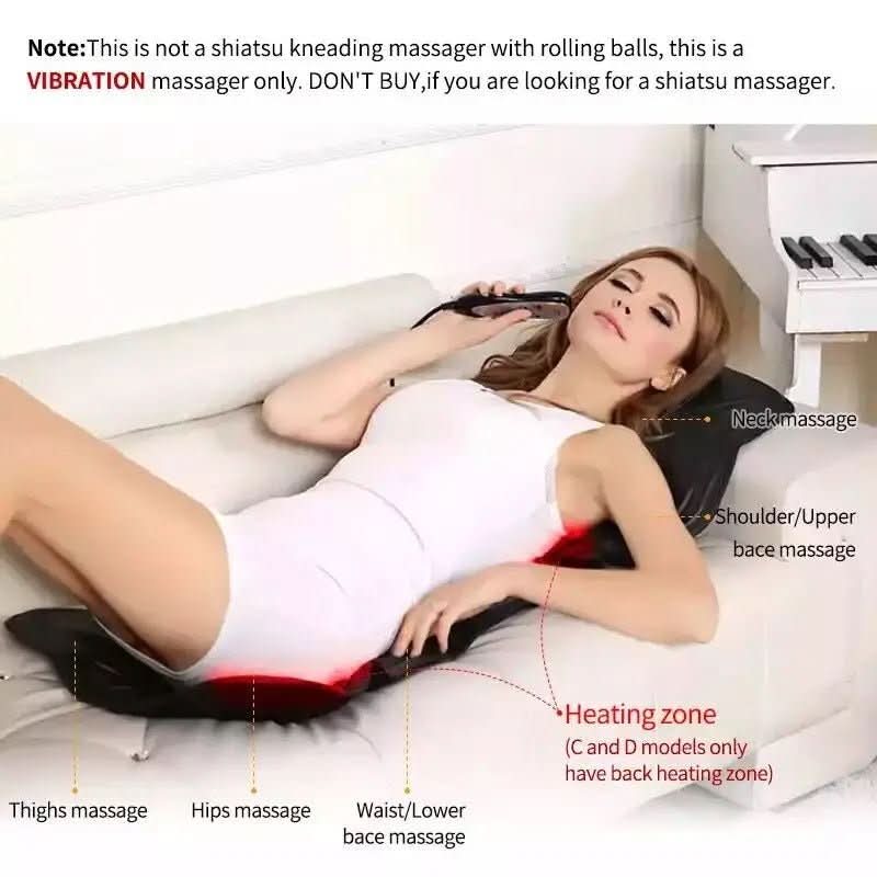 Elektrisk Massagekudde med Värmefunktion 3