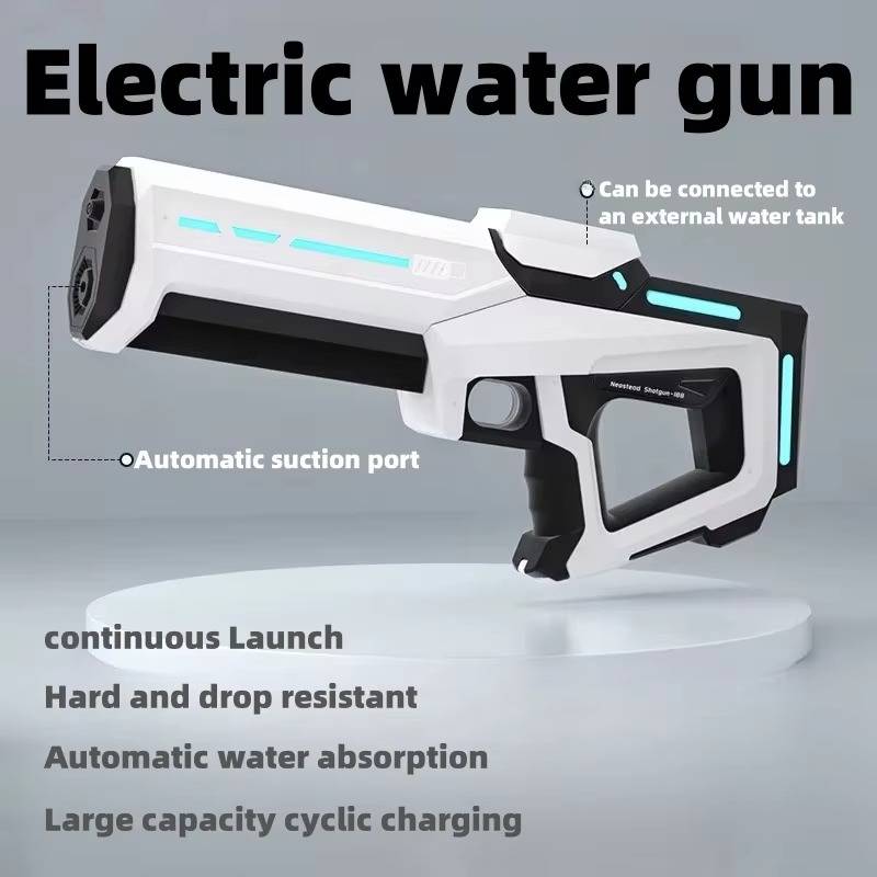 Elektrisk Vattenpistol Automatisk Med Snabb Påfyllning 3