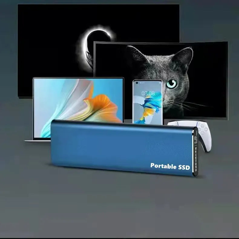 Extern Hårddisk 4TB USB-C Slank Design för Dataöverföring 2