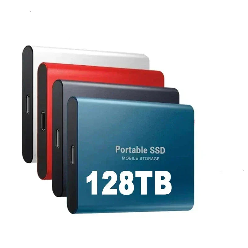 Extern SSD 128 TB Kompakt och Snabb 0