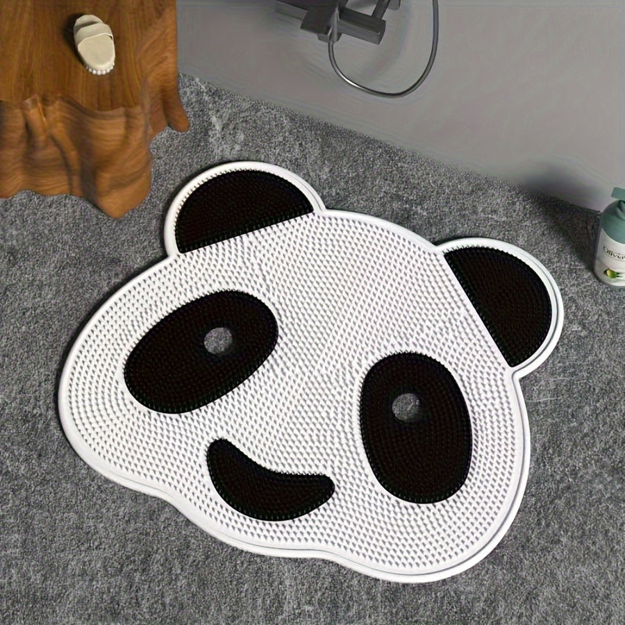 Extra stor halkfri badmatta med massagefunktion 5