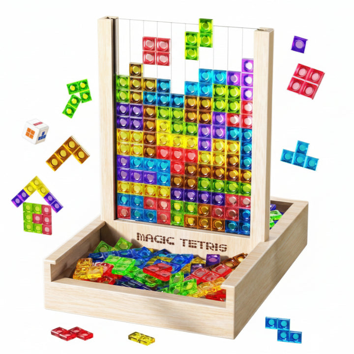 Familjespel Tetris Pussel för Alla Åldrar 0