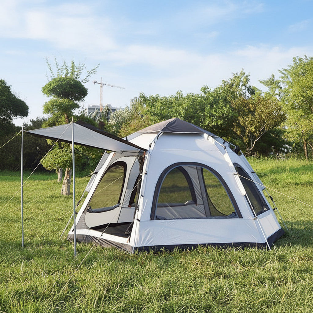 Familjetält Rymligt och Praktiskt för Camping och Utomhusbruk 7