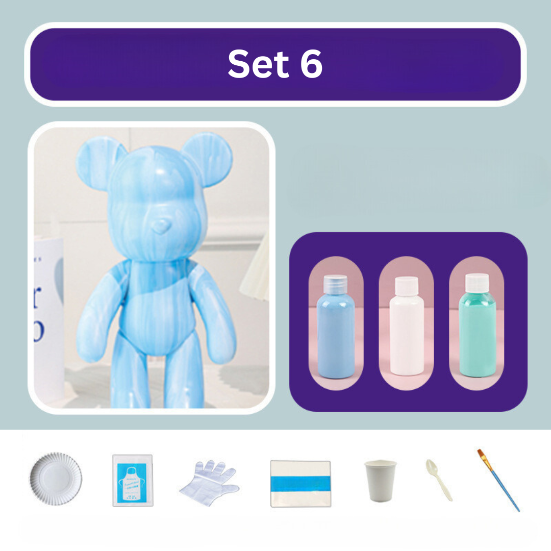 Färgglad Dekoration i Björnform 13