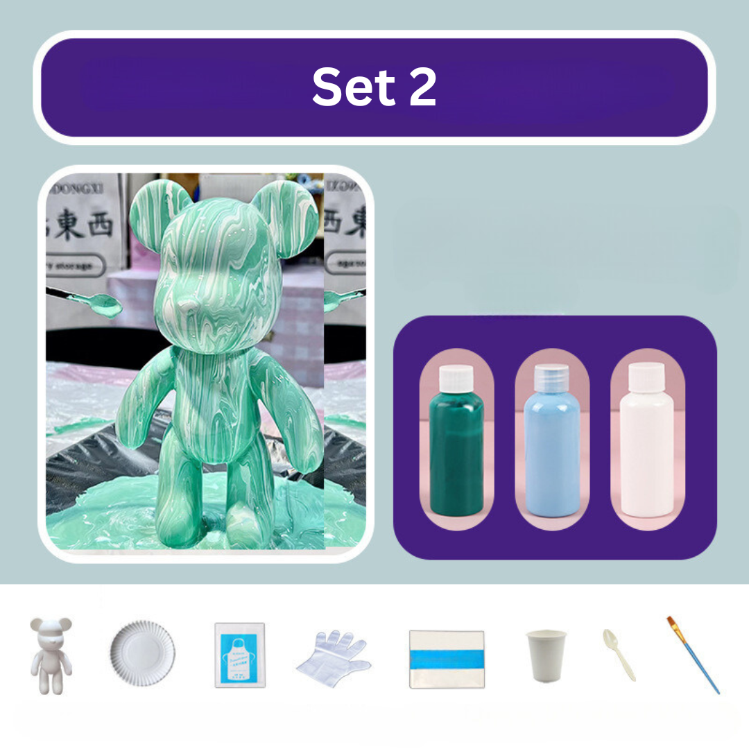 Färgglad Dekoration i Björnform 5