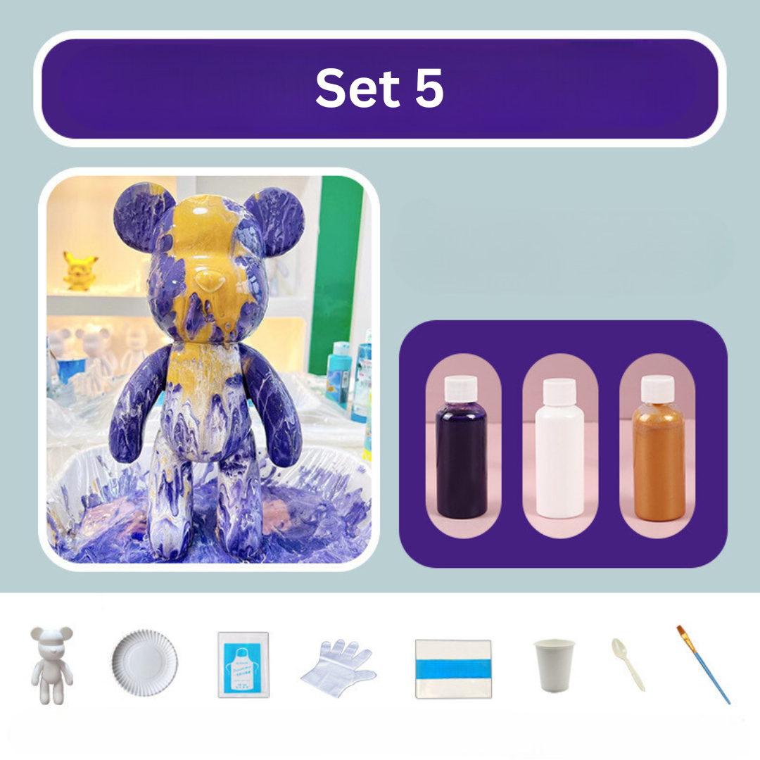 Färgglad Dekoration i Björnform 8