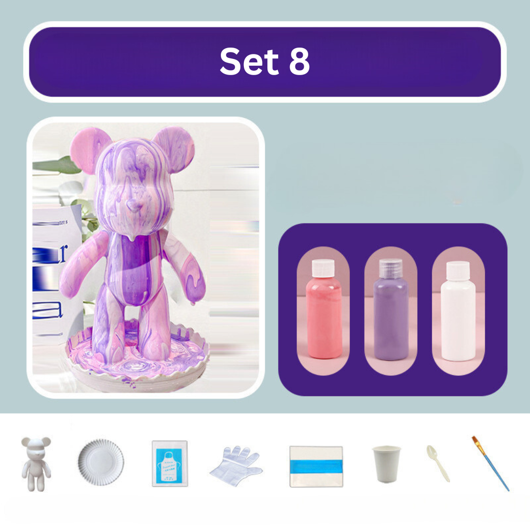 Färgglad Dekoration i Björnform 9