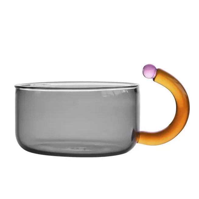 Färgglad Teservis i Glas Modern Design 8