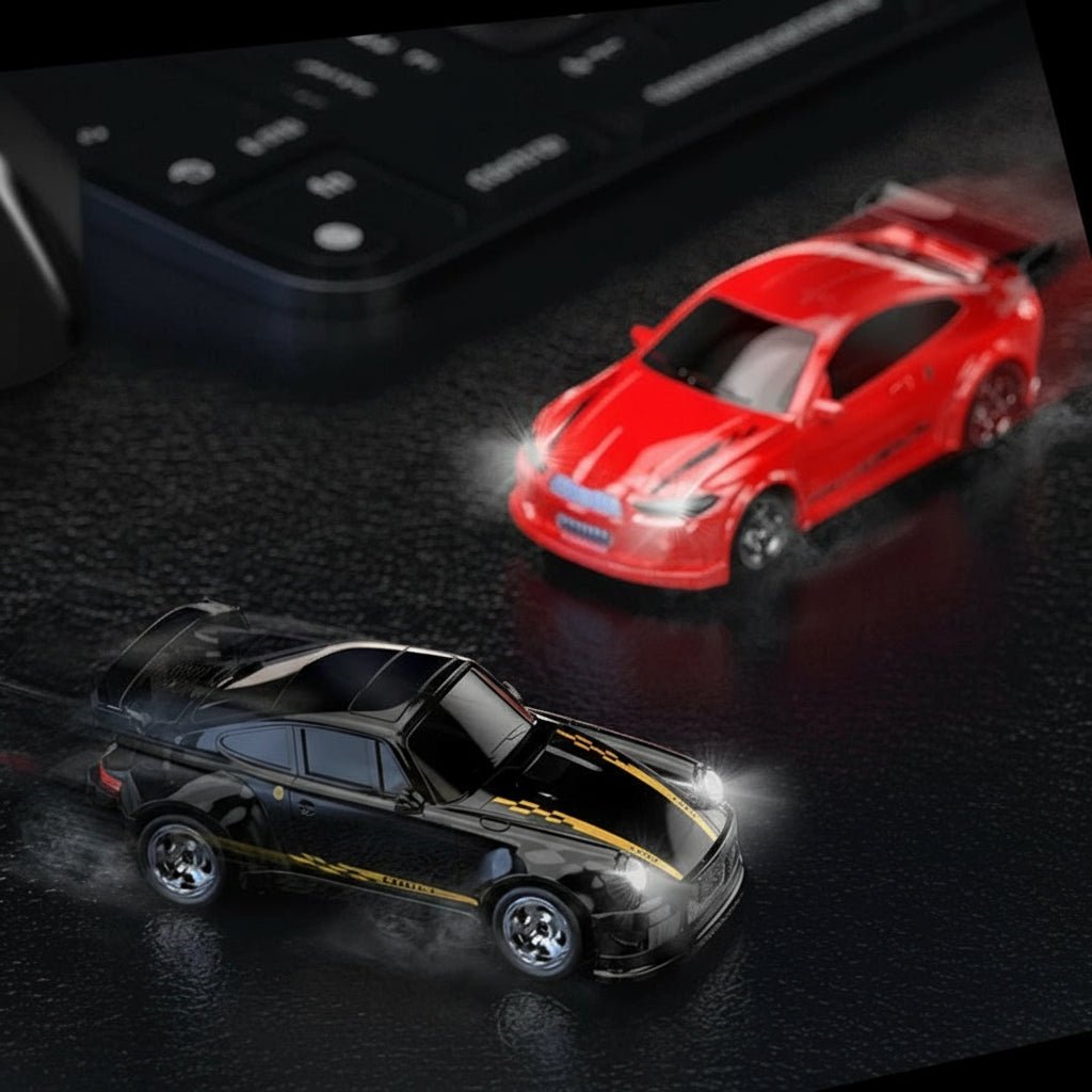 Fjärrkontroll Driftbil 1:64 Kompakt Modell för Racing och Samling 6