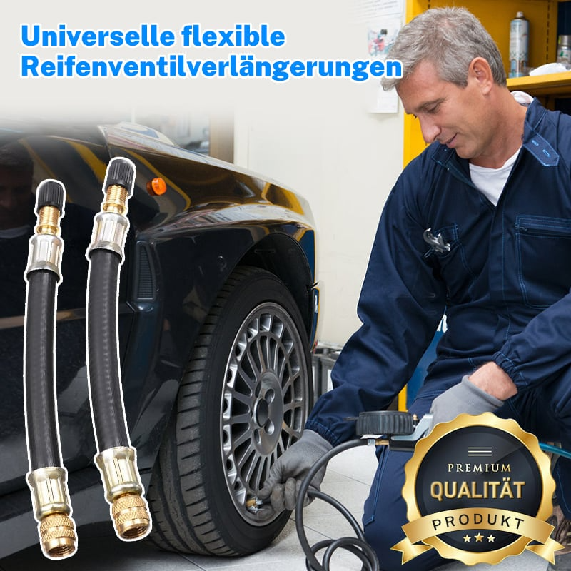 Flexibla Däckventilförlängningar För Motorcyklar Och Bilar Vinklad Design 1
