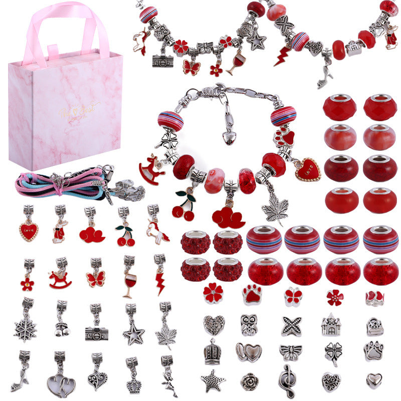 Flickors Charm Armband DIY Kit 9