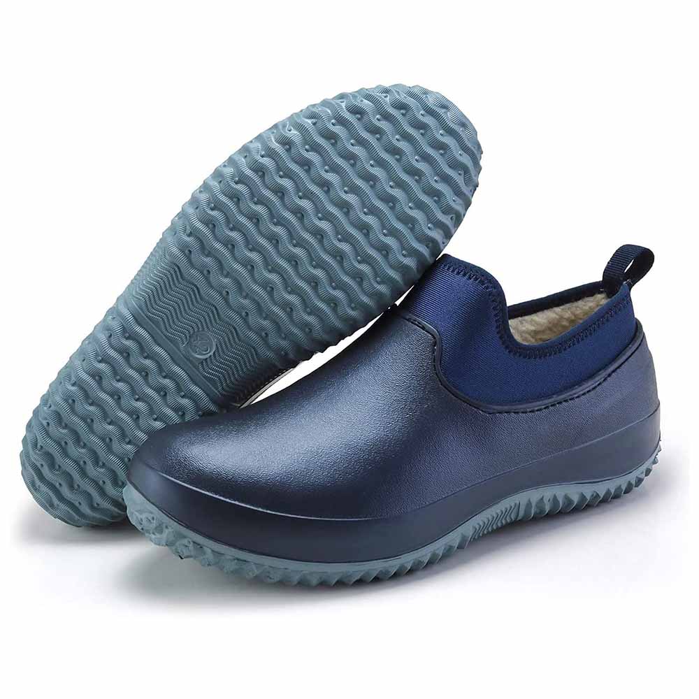 Fodrade Vinterstövlar Dam Med Halkfri Sula Slip-On Design 1