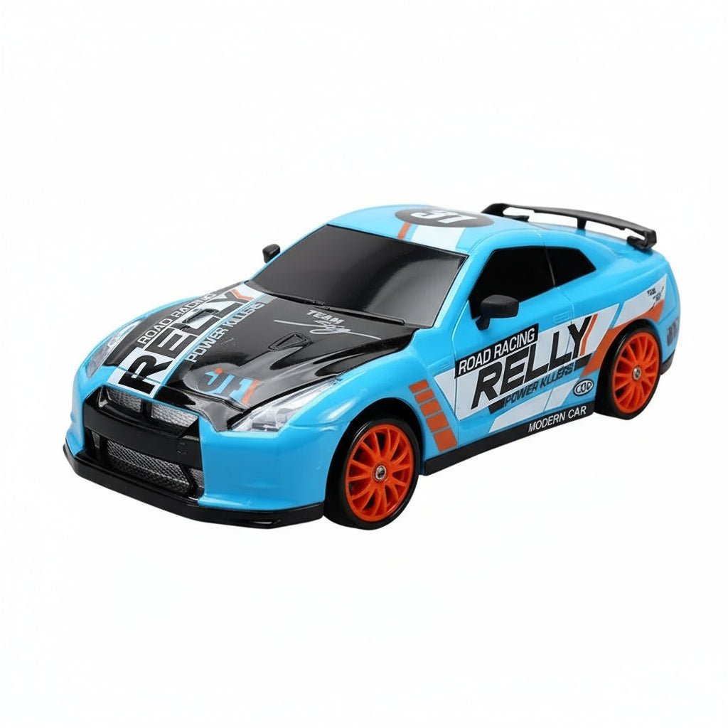 Fyrhjulsdriven RC Driftbil med Hala Däck 8