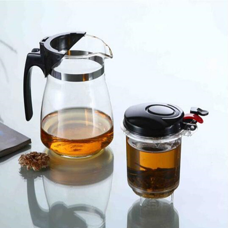Glas Infusionskanna Läckagesäker för Te och Kaffe 3