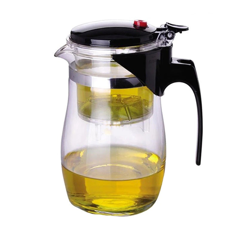 Glas Tekanna med Teinfuser för Varmt Te 7