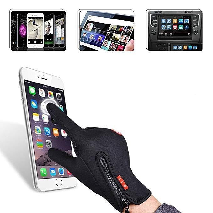 Vatten- och vindtäta termiska handskar