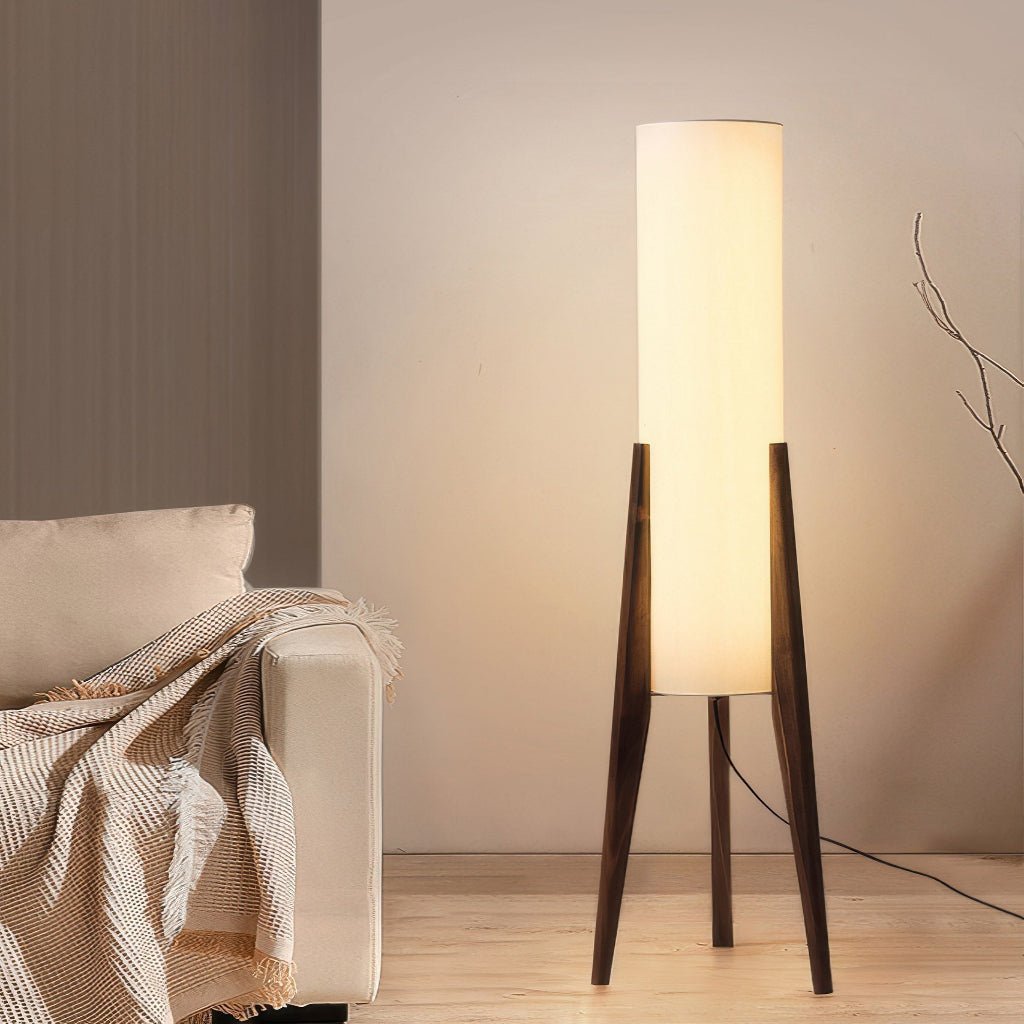 Golvlampa i Skandinavisk Stil med Dimbar LED-belysning för Vardagsrum och Sovrum 1