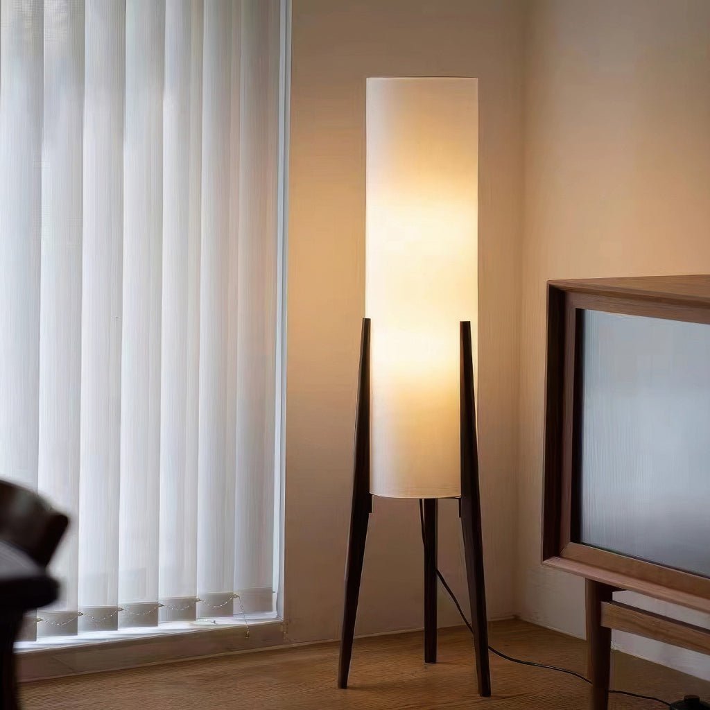 Golvlampa i Skandinavisk Stil med Dimbar LED-belysning för Vardagsrum och Sovrum 2