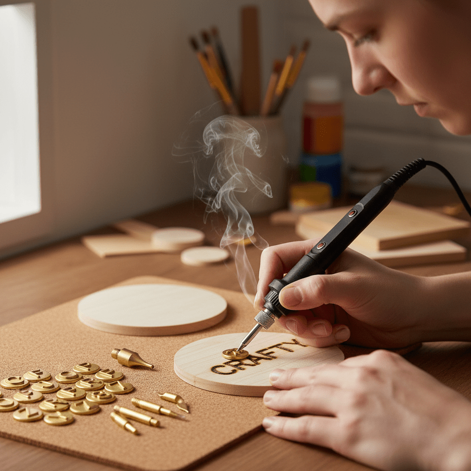 Gravyrset för DIY-projekt med justerbar temperatur 0