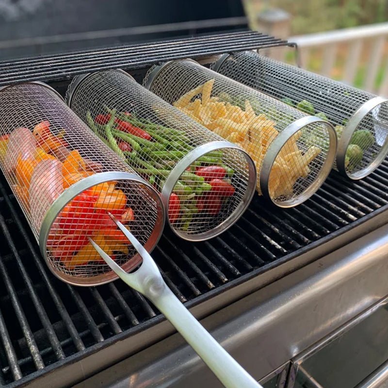 Grillkorg för Perfekt Grillning 2 Bitar 3